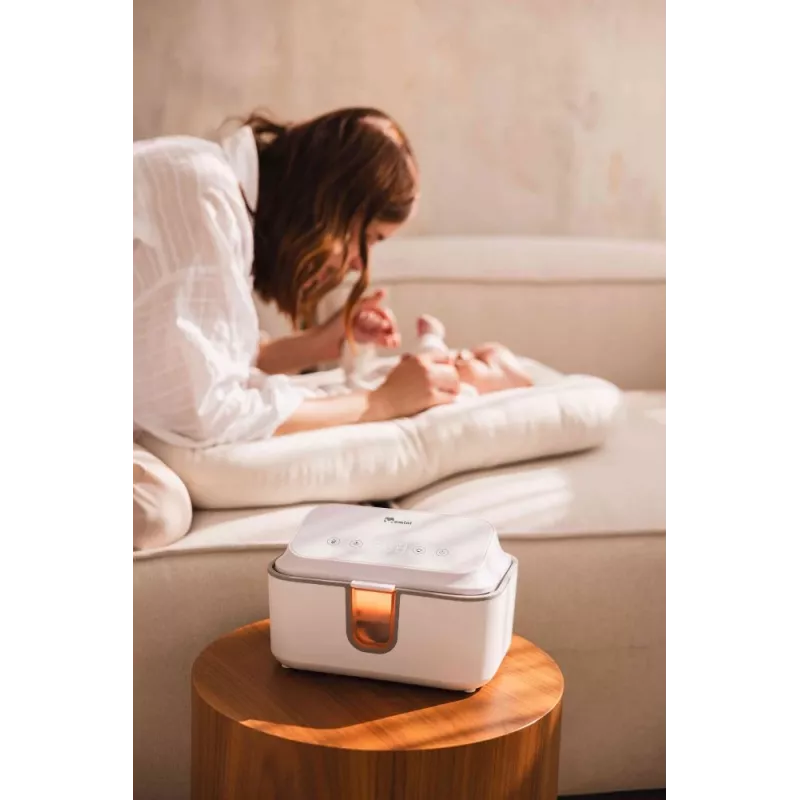 Ohrievač vlhčených utierok Momini WarmWipes
