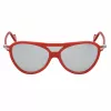 Moncler ML0054-67C unisex slnečné okuliare - čierny rám, dymovo sivé šošovky, šírka skla 128 mm