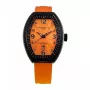 MONTRES DE LUXE dámske analógové quartzové hodinky 09EX-L8302 35mm puzdro z nehrdzavejúcej ocele strieborný ciferník remienok z pravej kože