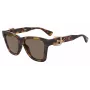 MOSCHINO dámske slnečné okuliare v tvare mačacích očí MOS131S086F47 havana hnedá 54mm