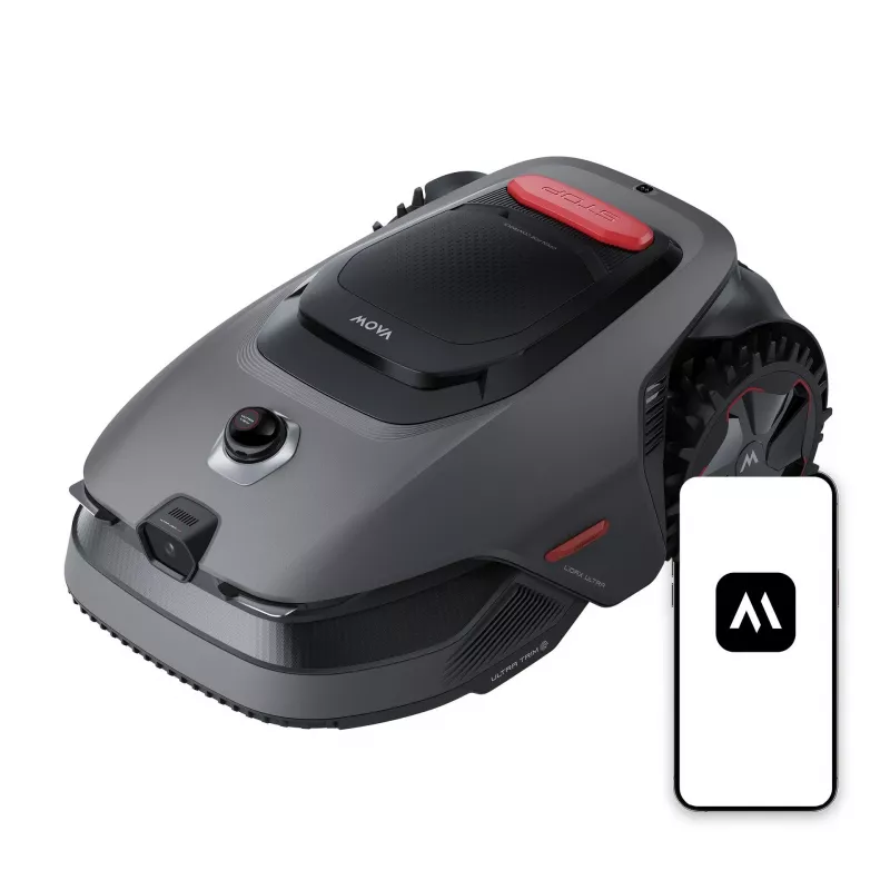 MOVA LIDAX/ULTRA 1000 robotická kosačka – MXXM3100, 1000m², RTK-GPS, bez kábla, ovládanie cez aplikáciu