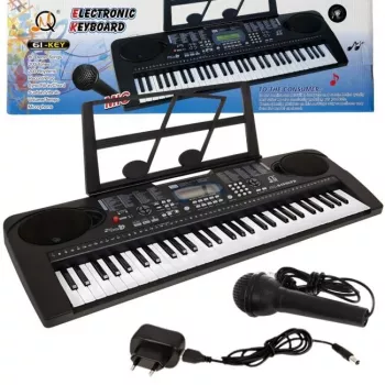 MQ 6159 UFB 61-klávesový výukový keyboard pre deti s mikrofónom