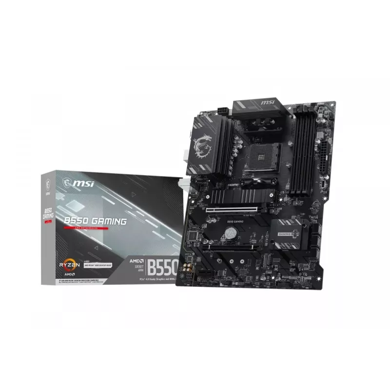 MSI B550 GAMING základná doska - AMD B550 čipset, socket AM4, ATX, DDR4, HDMI/DP