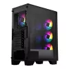 MSI MAG FORGE 130A Airflow ATX Mid-Tower herná skriňa - čierna, temperované sklo, 4x ARGB ventilátory