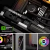 MSI MEG Vision X AI 2NVV9-285AT stolový počítač (čierny/priehľadný, Windows 11 Home)