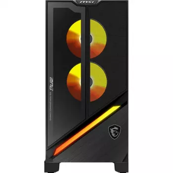 MSI MPG Infinite Z3 9NVPR7-883AT herný stolný počítač, AMD Ryzen 7 9700X, 32GB RAM, 1TB SSD, RTX 5070, Windows 11 Home, Čierny/Priehľadný