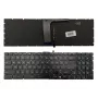 MSI MS-16JB náhradná klávesnica pre notebook - US anglická QWERTY, podsvietená, čierna