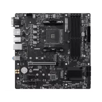 MSI PRO B550M-P základná doska, AMD AM4, B550, Micro-ATX, 4x DDR4, 128GB Max, Dual M.2, Gigabit LAN
