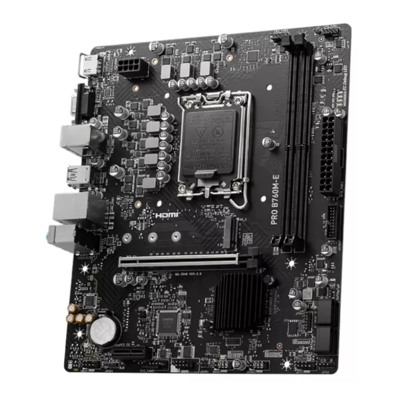 MSI PRO B760M-E DDR5 LGA1700 Micro-ATX základná doska