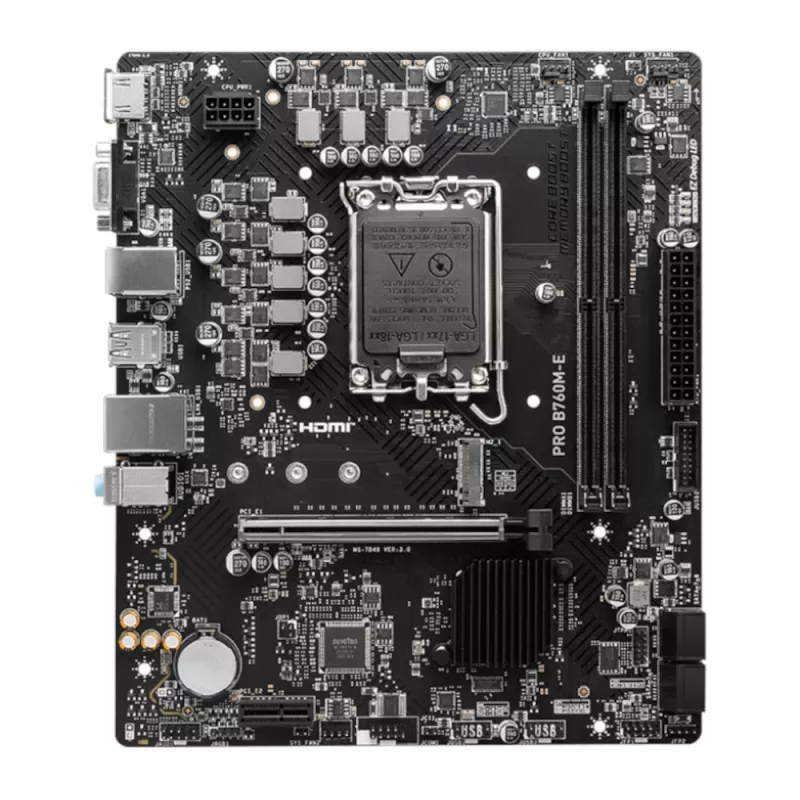 MSI PRO B760M-E DDR5 LGA1700 Micro-ATX základná doska