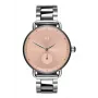 MVMT D-FR01-S 36mm švajčiarske quartzové hodinky biely ciferník čierny kožený remienok