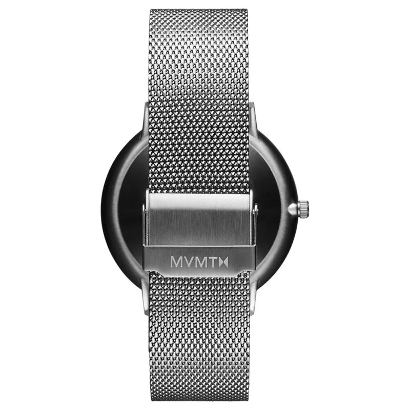 MVMT pánske automatické hodinky 28000089-D 42mm puzdro z nehrdzavejúcej ocele čierny kožený remienok