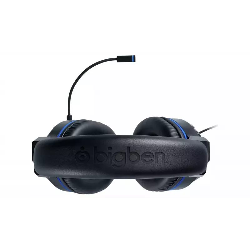 NACON Bigben herný headset s mikrofónom PS4 V3 čierna/modrá