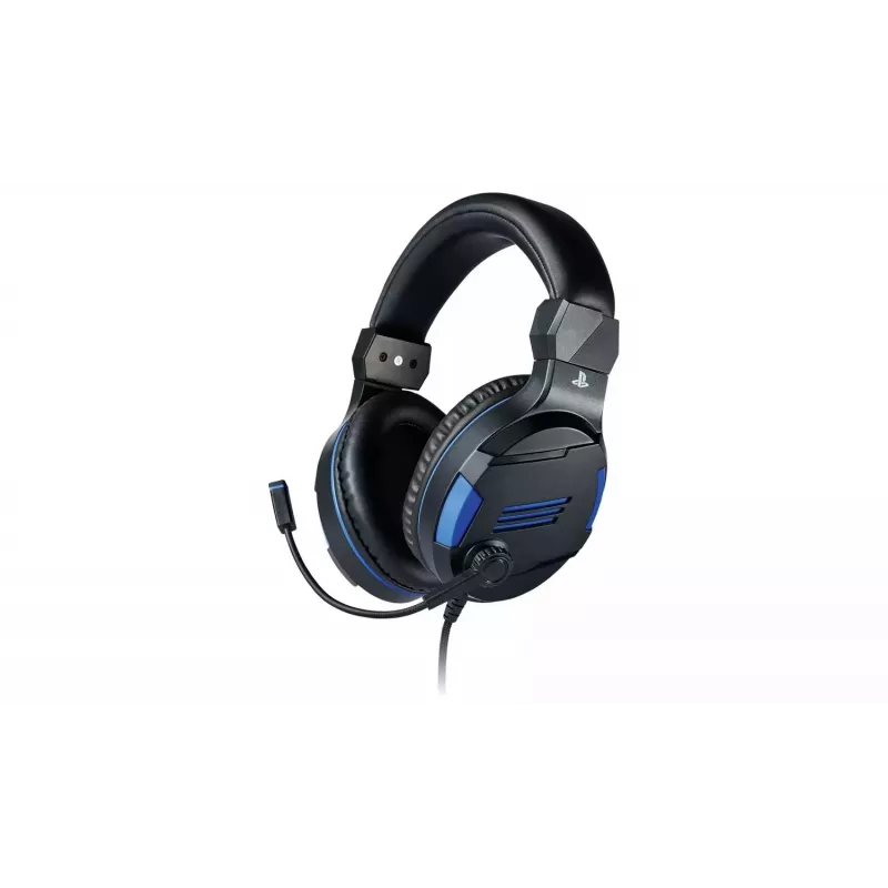 NACON Bigben herný headset s mikrofónom PS4 V3 čierna/modrá