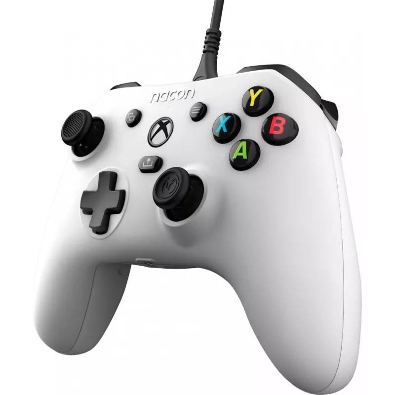NACON EVOL-X drôtový ovládač pre Xbox Series X|S, Xbox One, PC - biely