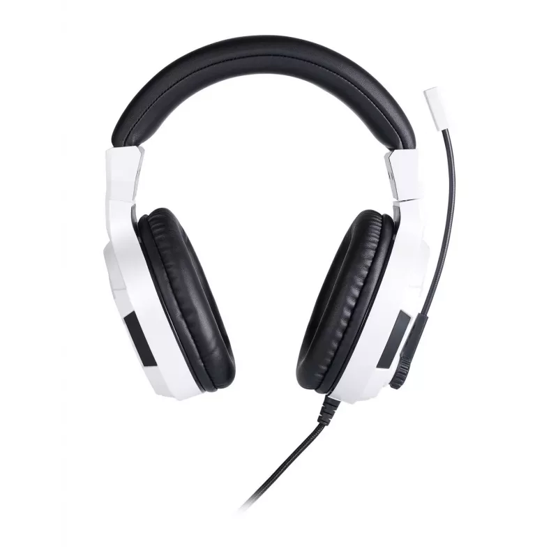 NACON PS4 Gaming headset V3 biely - káblové over-ear slúchadlá s mikrofónom pre PlayStation 4, PC, mobilné zariadenia