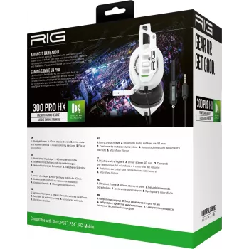 NACON RIG 300HX herný headset pre Xbox, biela