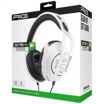 NACON RIG 300HX herný headset pre Xbox, biela