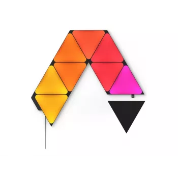 Nanoleaf Shapes Black Triangles Starter Kit (9 panelov) 42W WiFi