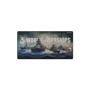 Natec Genesis Carbon 500 Maxi herná podložka pod myš World of Warships Armada - 900 x 450 mm
