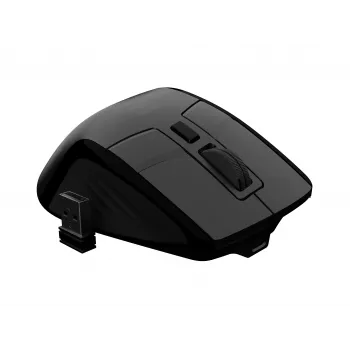 Natec Jaguar Pro bezdrôtová herná myš, 2,4 GHz + Bluetooth, 4000 DPI, čierna