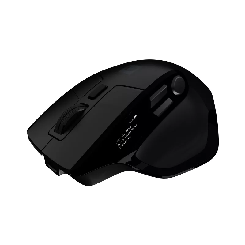Natec Jaguar Pro bezdrôtová herná myš, 2,4 GHz + Bluetooth, 4000 DPI, čierna