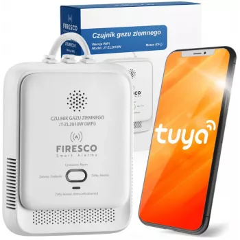 Senzor zemného plynu Firesco JT-ZL2010W WiFi Tuya Smart Life