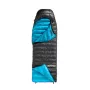 NATUREHIKE CW400 spací vak z kačacieho páperia veľkosť M čierny NH18C400-D