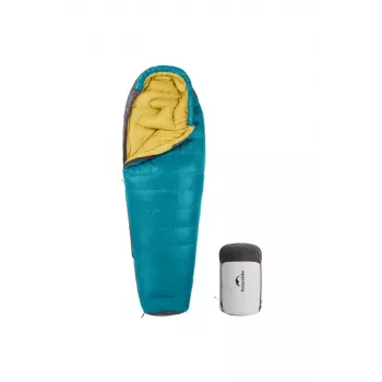 NATUREHIKE Snowbird Duck Down spací vak 550 M CNK2550WS014-Midnight Blue