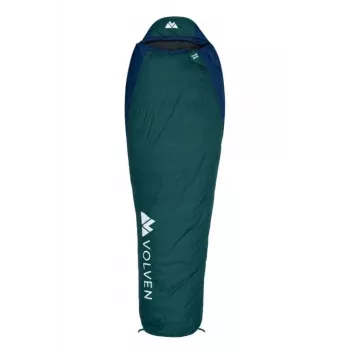 Volven Polaris Evo Spací vak, zelený, zips vpravo