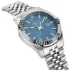 Nautica pánske NAPPBS248 analógové quartz hodinky 43mm čierny ciferník silikónový remienok