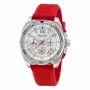 Nautica pánsky chronograf Pacific Beach, modrý ciferník a silikónový remienok NAPTCF205