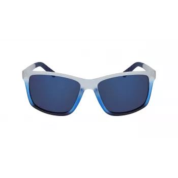 NAUTICA N3644SP-471 pánske polarizované obdĺžnikové slnečné okuliare matná čierna/sivá 62mm