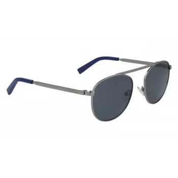 NAUTICA N4642SP-030 pánske polarizované obdĺžnikové slnečné okuliare matná čierna 54mm