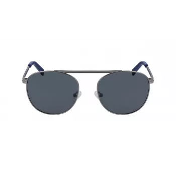 NAUTICA N4642SP-030 pánske polarizované obdĺžnikové slnečné okuliare matná čierna 54mm