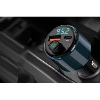 NAVITEL BHF05 MAX multifunkčný FM vysielač, USB, Bluetooth