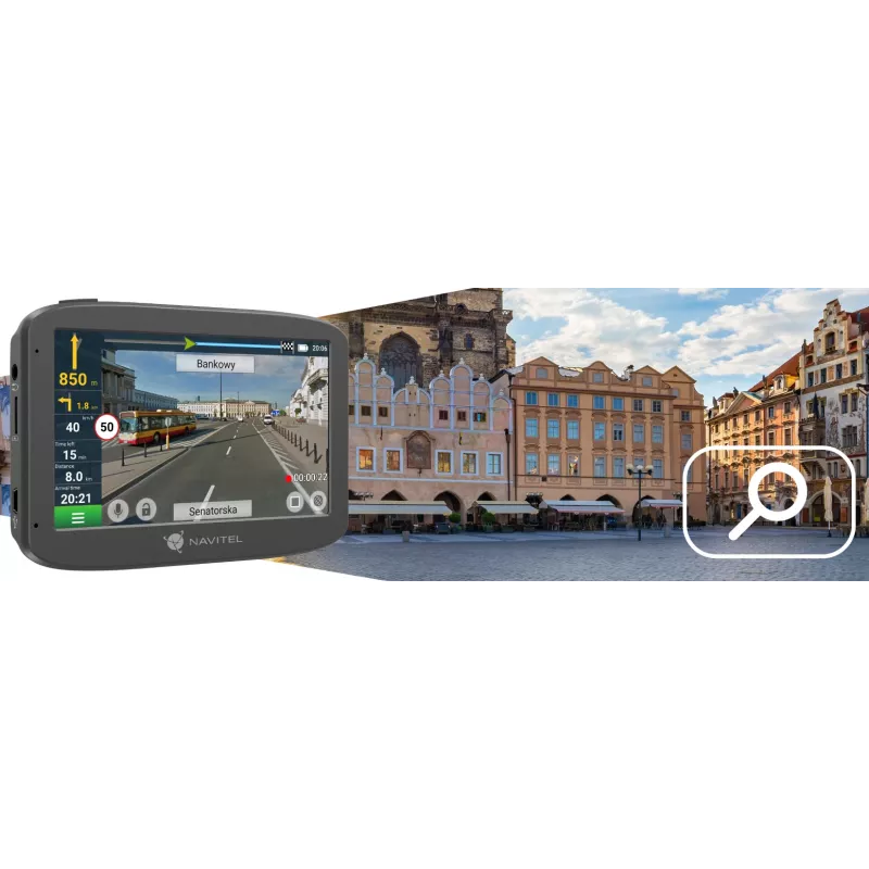 Navitel RE 5 DUAL dvojkanálová palubná kamera Full HD 1080p 2,35 palca IPS