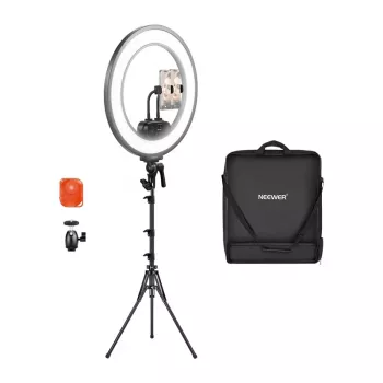 NEEWER RL45B 45W 18 palcový ultra tenký LED kruhový svetelný set
