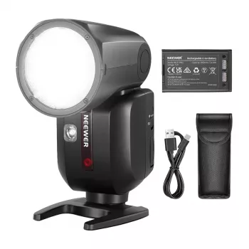Neewer Z2-C TTL Round Head Flash Speedlite pre Canon
