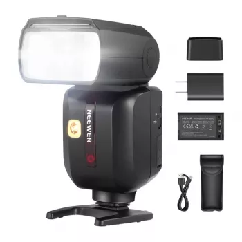 Neewer Z880-C blesk na fotoaparát s lítiovou batériou