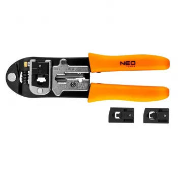NEO TOOLS 01-501 12-dielna sada kombinovaných kľúčov, metrická, chróm-vanádiová oceľ, saténovo chrómovaná, 6-22 mm, v rolovacom puzdre