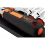 NEO Tools 10-030 219-dielna sada nástrčných kľúčov a kľúčov s 1/4 palca, 3/8 palca, 1/2 palca pohonom, račne, bity a príslušenstvo v plastovom kufríku
