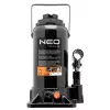 NEO TOOLS 10-456 náhradný uzáver fľaše na pitie pre 10-455, skrutkovací uzáver s výklopným výlevom, bez BPA, čierny