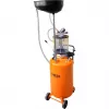 NEO TOOLS 10-811 mobilný pneumatický odsávač oleja s kontrolnou nádobou, 80L hlavná nádrž, 10L priehľadná nádoba, 6-8 bar tlak vzduchu, 4 otočné kolieska
