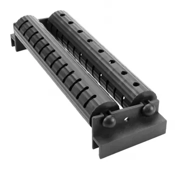 NEO Tools 50-254 Hladidlo na obklady a škárovačka s ergonomickou rukoväťou, 280 x 130 mm gumená základňa, čierna/oranžová