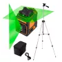 NEO TOOLS 75-160 30m 5-líniový červený laserový nivelačný prístroj so 1,5m statívom a kufrom