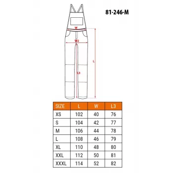 NEO TOOLS 81-246-M Pracovný odev