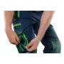 NEO Tools 81-246-XXL pánske pracovné nohavice s vreckami na chrániče kolien, sivá/čierna, veľkosť XXL