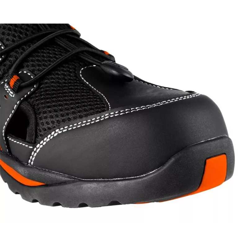NEO Tools 82-079-39 bezpečnostná obuv S1P SRC, veľkosť 39, čierno-sivá