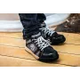 NEO TOOLS 82-114 S1P SRC bezpečnostná obuv – oceľová špička a proti prepichnutiu, velúr/mesh, čierna/sivá, veľkosť 46